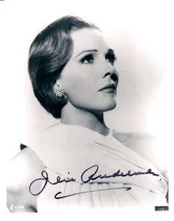 Julie Andrews autograph