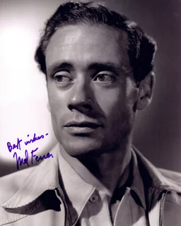 Mel Ferrer autograph