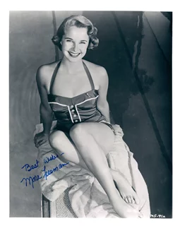 Mona Freeman autograph