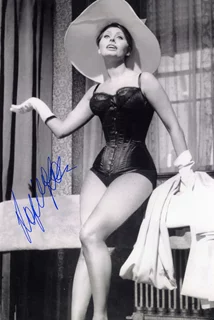 Sophia Loren autograph
