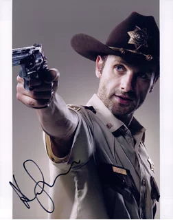 Andrew Lincoln autograph