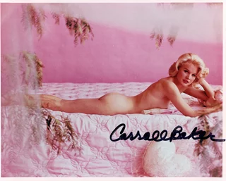 Carroll Baker autograph