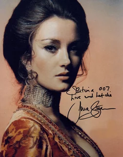 Jane Seymour autograph