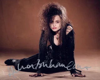 Helena Bonham Carter autograph