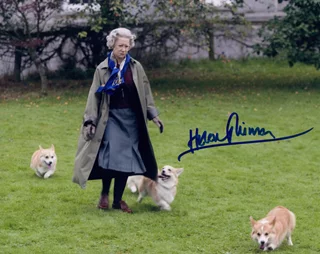 Helen Mirren autograph