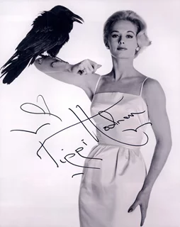Tippi Hedren autograph