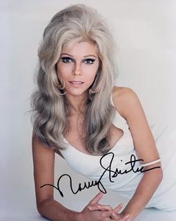 Nancy Sinatra autograph