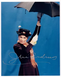 Julie Andrews autograph