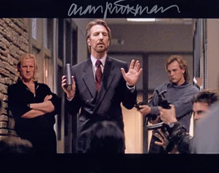 Alan Rickman autograph