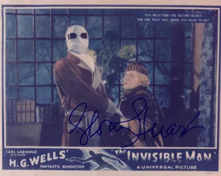 Gloria Stuart autograph