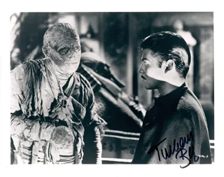 Turhan Bey autograph