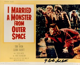 Gloria Talbott autograph