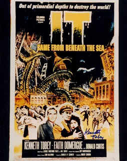 Kenneth Tobey autograph