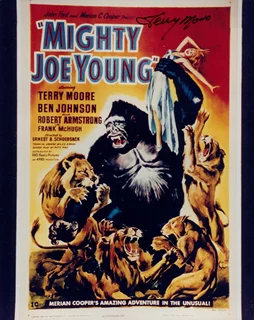 Terry Moore autograph