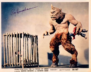 Ray Harryhausen autograph