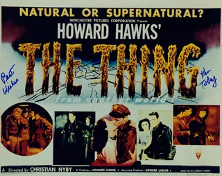 Kenneth Tobey autograph