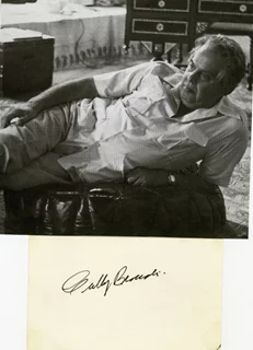 Albert 'Cubby' Broccoli autograph