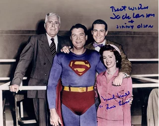 Superman autograph