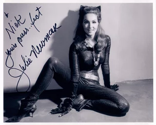 Julie Newmar autograph