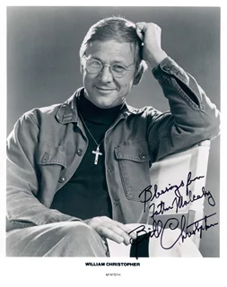William Christopher autograph