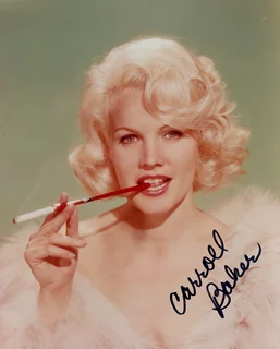 Carroll Baker autograph