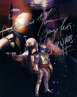 Temuera Morrison autograph