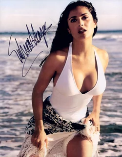 Salma Hayek autograph