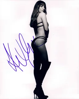 Kelly Brook autograph