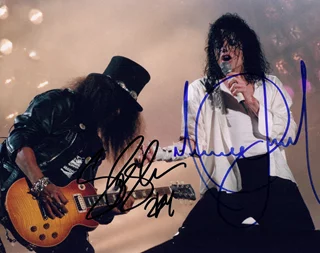 Michael Jackson autograph