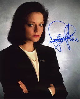 Jodie Foster autograph