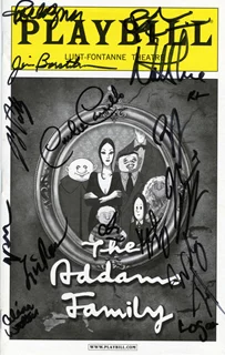 The Addams Family autograph