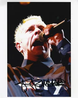 Johnny Rotten autograph