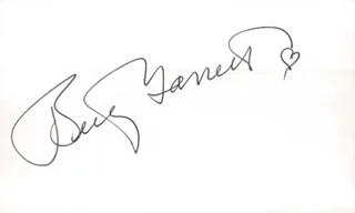 Betty Garrett autograph