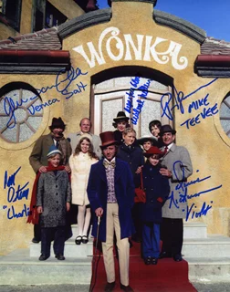 Willy Wonka and The Chocolate Factory autograph