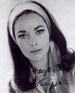 Karin Dor autograph