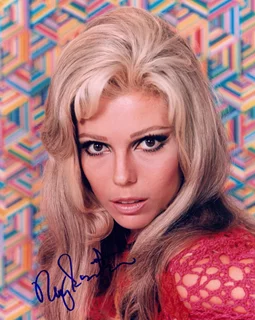 Nancy Sinatra autograph
