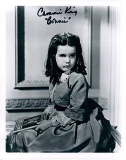 Cammie King autograph