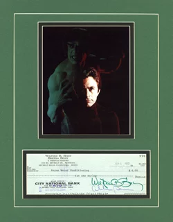 Bill Bixby autograph