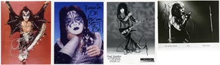 Kiss autograph