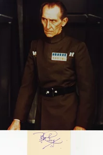 Peter Cushing autograph