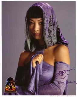 Bai Ling autograph