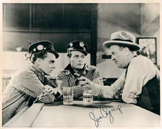 James Cagney autograph
