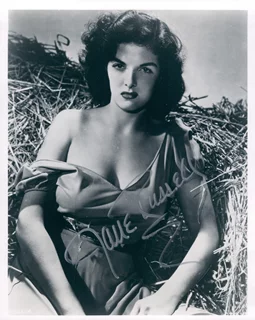Jane Russell autograph