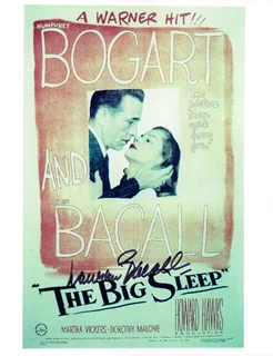 The Big Sleep autograph