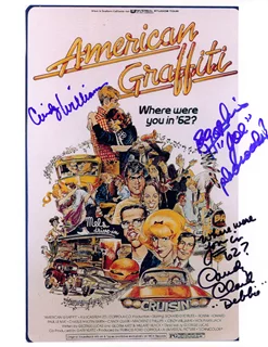 American Graffiti autograph