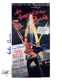 An American In Paris autograph