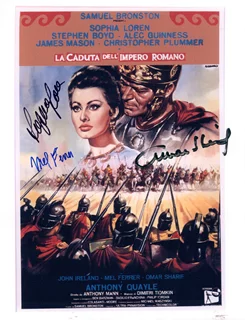 The Fall of The Roman Empire autograph