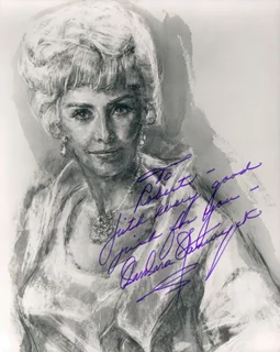 Barbara Stanwyck autograph