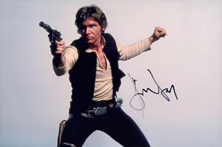 Harrison Ford autograph