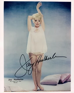 Joey Heatherton autograph